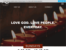 Tablet Screenshot of lifehousecog.com